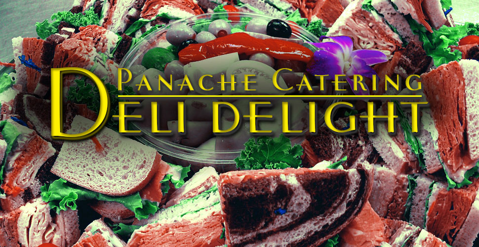 Kosher Deli Delight Meats Sandwich Buffet, Certified Kosher Caterers by